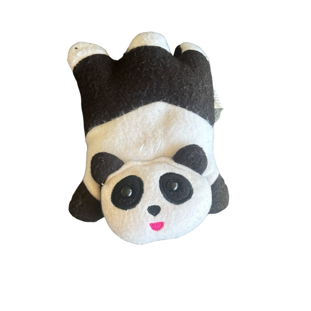 Vintage 1997 Pillow Buddies Babies Panda Plush Bean Bag Crown‎ Crafts 6 inch